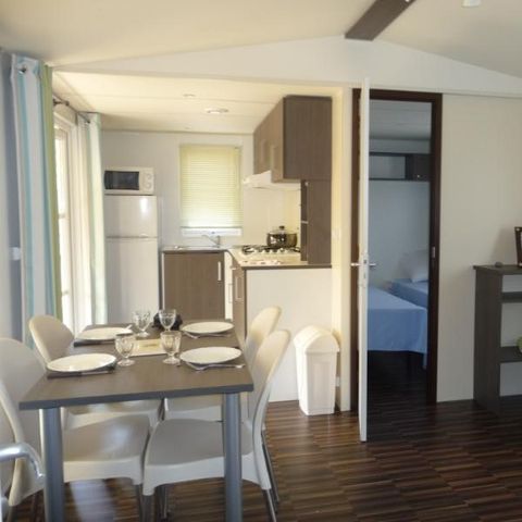 Mobilheim 6 Personen - Komfort - 2 Zimmer