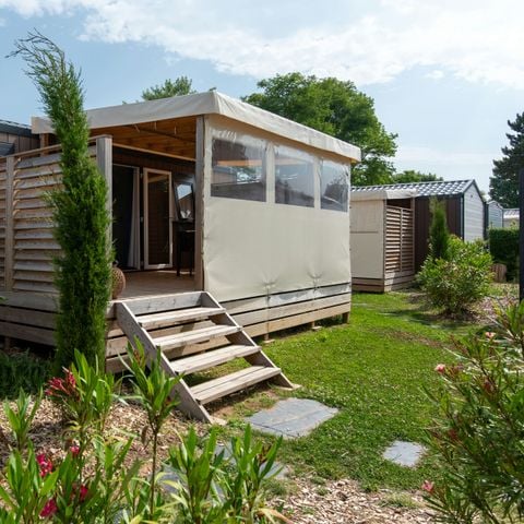 MOBILHOME 4 personnes - Olbia CONFORT Climatisé - Quartier Piéton.