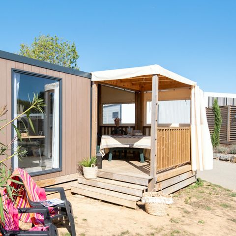 Stacaravan 4 personen - Cottage Bergamo - CONFORT airconditioning