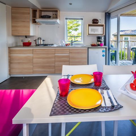 MOBILHOME 4 personas - CONFORT 2 HABITACIONES