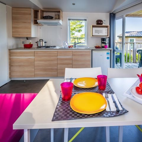 Stacaravan 4 personen - COMFORT 2 SLAAPKAMERS