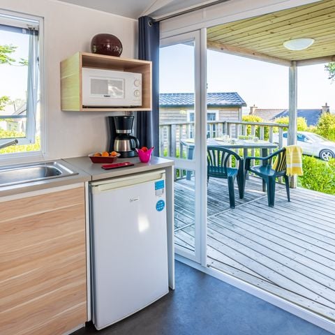 MOBILHOME 4 personnes - CONFORT 2 CHAMBRES