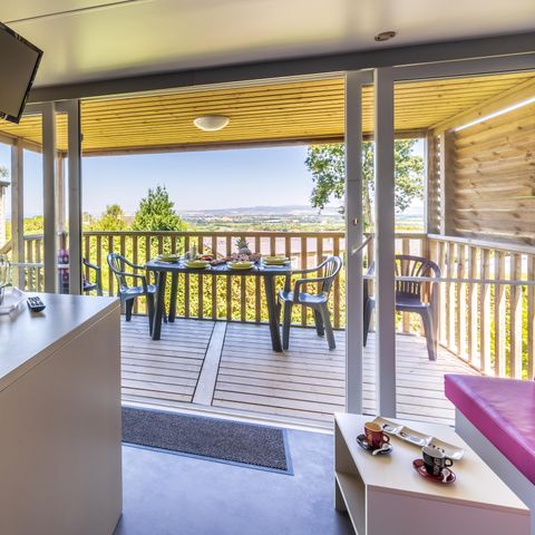 Mobile home 4 persons - COMFORT + 2 BEDROOMS