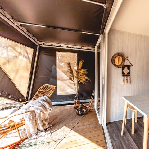 Glamping tent 4 persons - TOILATED LODGE without water