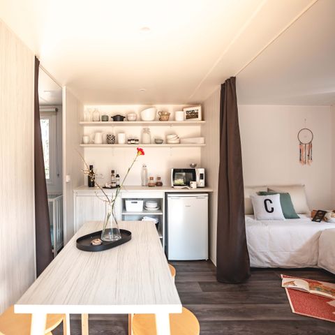 Glampingtent 4 personen - LODGE zonder water