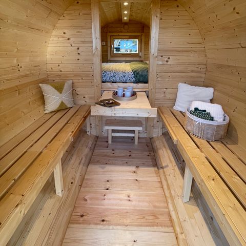 UNIEKE ACCOMMODATIE 2 personen - BARREL Hout