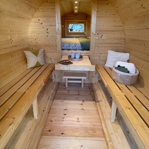 UNUSUAL ACCOMMODATION 2 people - BARREL Wood