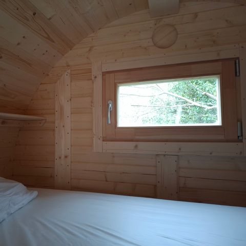 Glamping 2 personas - BARREL Madera