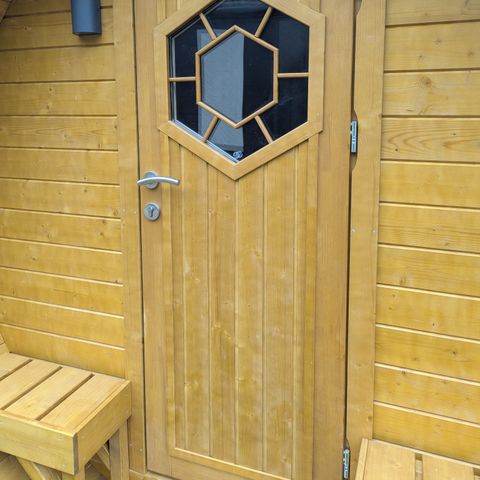 Tiny House 2 personen - BARREL Hout