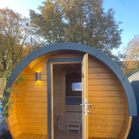 UNIEKE ACCOMMODATIE 2 personen - BARREL Hout