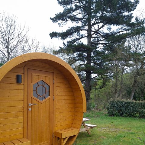 Tiny House 2 personen - BARREL Hout