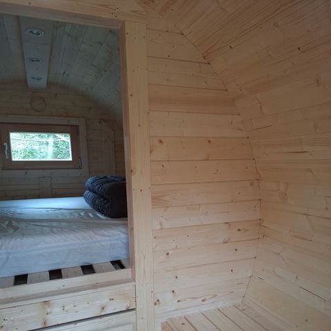Tiny House 2 personen - BARREL Hout