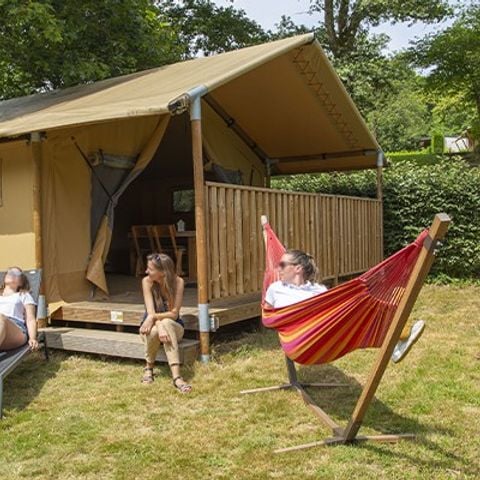 Safarizelt 5 Personen - Lodge | 2 Schlafz. | 5 Pers. | Ohne Bad