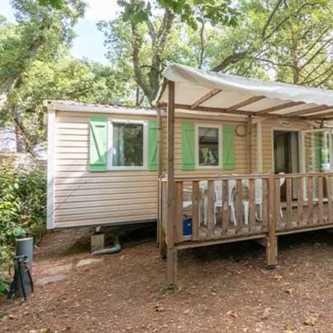 Mobilhome 6 personnes - Comfort XL | 3 Ch. | 6 Pers. | Terrasse surélevée
