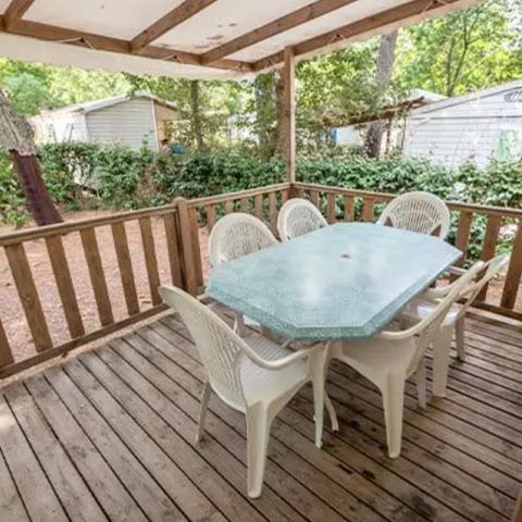 MOBILE HOME 6 people - Mobile-home | Comfort XL | 3 Bedrooms | 6 Pers. | Raised terrace