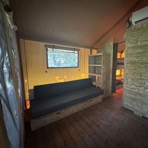 TENT 5 people - Lodge Tent | 2 Bedrooms | 5 Pers | 1 Bathroom | Air conditioning