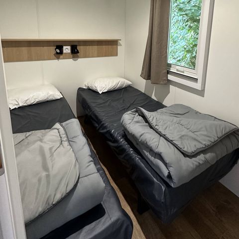 Mobilheim 6 Personen - Premium | 3 Schlafz. | 6 Pers. | Lounge Terrasse | Klimaanlage
