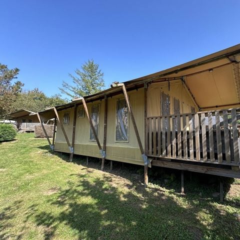 Safarizelt 6 Personen - Safari Lodge | 3 Zi. | 6 Pers. | Klimaanlage