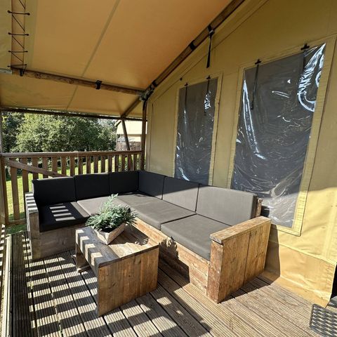 TENDA IN TELA E LEGNO 6 persone - Safari Lodge | 3 Ch. | 6 Pers. | Clim.