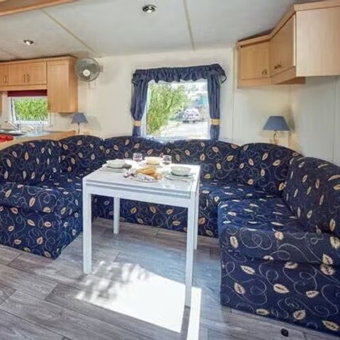 Mobilheim 8 Personen - Classic | 3 Schlafz. | 6/8 Pers. | Erhöhte Terrasse | 2 Bäder