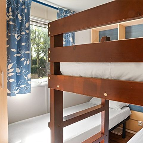 Stacaravan 6 personen - Classic XL | 2 slaapkamers | 4/6 pers. | Verhoogd terras