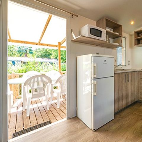 Mobile home 6 persons - Mobile-home | Classic | 3 Bedrooms | 6 Pers. | Raised terrace