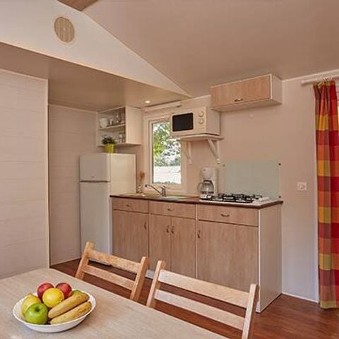 Mobilheim 6 personen - Mobilheim | Classic | 2 Zi. | 4/6 Pers. | Erhöhte Terrasse