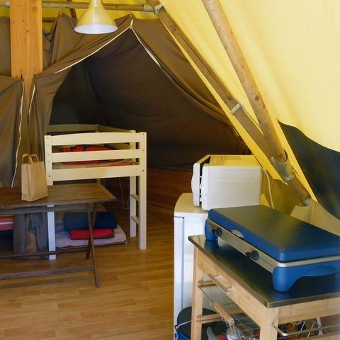 UNIEKE ACCOMMODATIE 4 personen - zonder sanitaire voorzieningen