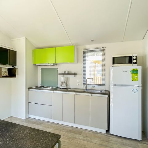 Stacaravan 6 personen - WOONHUIS 2 slaapkamers 4/6 pers.