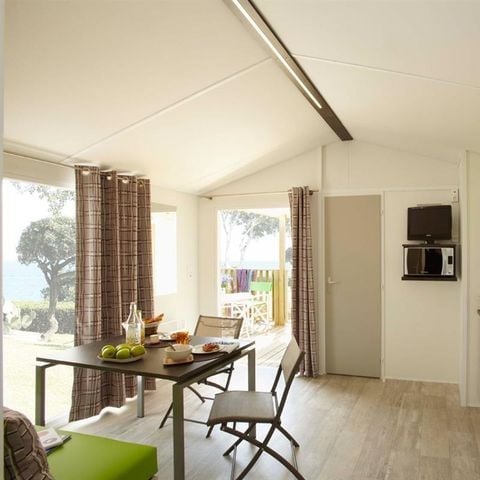 Stacaravan 6 personen - WOONHUIS 2 slaapkamers 4/6 pers.