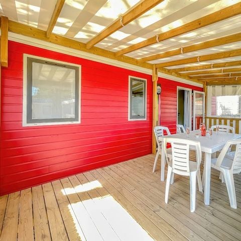 Mobilhome 6/8 personnes - RESIDENTIEL - 3 chambres