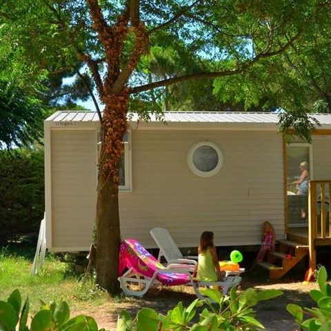 MOBILHOME 4 personas - EL ACOGEDOR SIN AIRE ACONDICIONADO