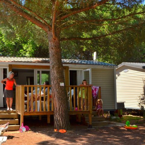 Stacaravan 4 personen - DE PATIO MET AIRCONDITIONING