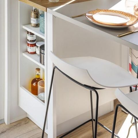 MOBILHOME 6 personnes - LE COTTAGE 3 CHAMBRES CLIMATISE  + LAVE VAISSELLE