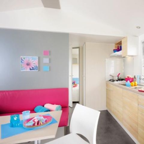 MOBILHOME 7 personas - THE AIR CONDITIONED LODGE 3 dormitorios