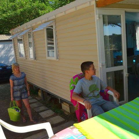 MOBILHOME 7 personas - THE AIR CONDITIONED LODGE 3 dormitorios