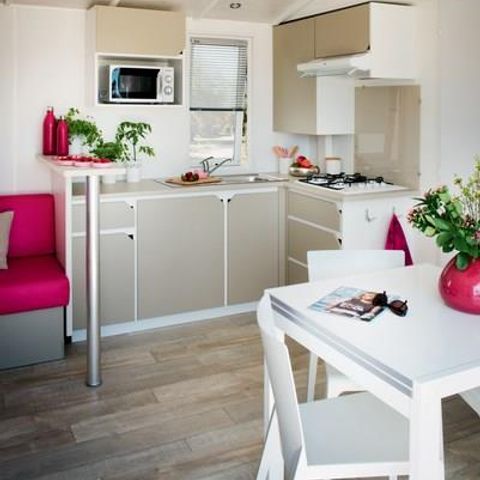 Mobilheim 8 Personen - LE TRIBU CLIMATISE 4 Zimmer