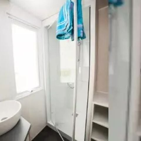 Stacaravan 4 personen - Gezellige stacaravan 3 kamers 4 personen Airconditioning + TV
