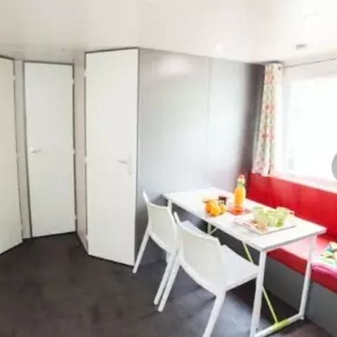 Stacaravan 4 personen - Gezellige stacaravan 3 kamers 4 personen Airconditioning + TV