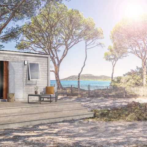 MOBILHOME 3 personas - SELENIA DUO - 2 Pers + bebé - 1 habitación - Sábanas y toallas incluidas