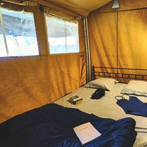 TENTE TOILE ET BOIS 5 personnes - LODGE COSY