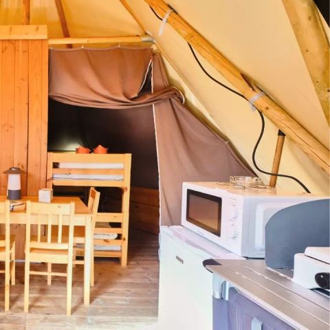 Tenda 4 persone - Tipi 3 camere 4 persone (2 adulti + 2 bambini) senza servizi igienici