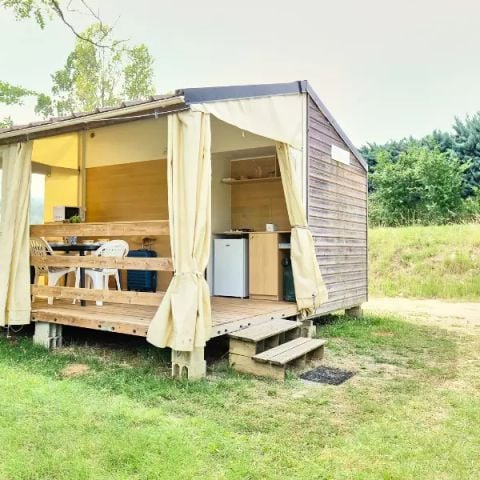 Safarizelt 4 personen - Zeltbungalow 3 Zimmer 4 Erwachsene (+ 1 Kind -9 Jahre) Ohne Sanitäranlagen