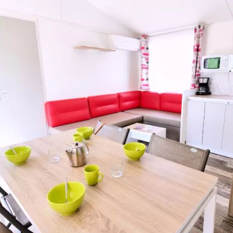 Stacaravan 6 personen - Premium Groot 4 Kamers 6 Personen Airconditioning