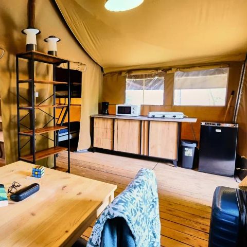 CANVAS AND WOOD TENT 5 people - Lodge Cosy 3 Rooms 5 People Without Bathroom