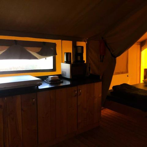 SafariZelt 5 Personen - Kalahari XL 3-Zimmer-Zelt 5 Personen Ohne Sanitäranlagen