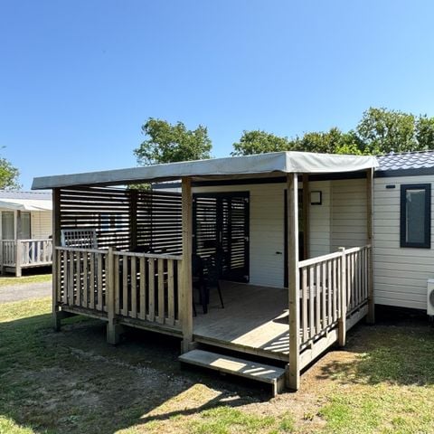 MOBILHOME 4 personnes - Authentique 3 Pièces 4 Personnes Climatisé + TV