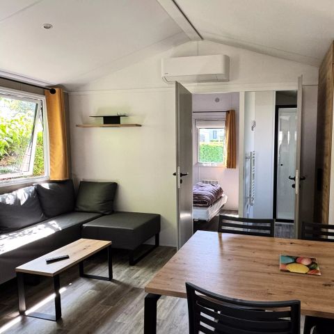 MOBILE HOME 4 people - Authentic Mobile Home 3 Rooms 4 People Air-conditioned + TV