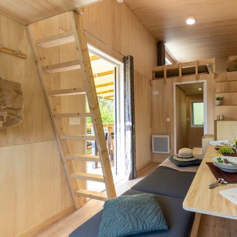 Bungalow 4 Personen - Tiny House 2 Schlafzimmer