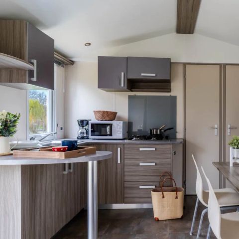 Stacaravan 4 personen - Premium hut met 2 slaapkamers